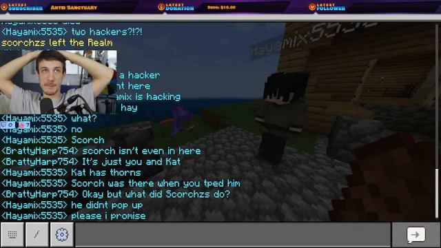 Installed an Anti-Cheat in Minecraft Bedrock Realms смотреть онлайн