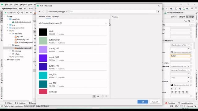 How To Make Stylish Button In Android Studio? #button #androidstudio #drawable #desgin #xml