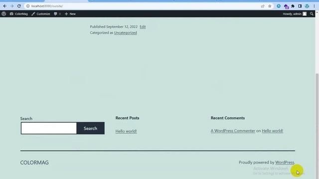Class-03 | WordPress Theme Customization смотреть онлайн