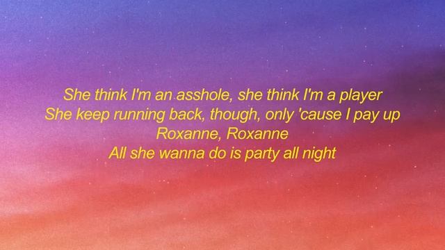 Arizona Zervas - Roxanne (Lyrics) roxanne roxanne all she wanna do is party all night смотреть онлайн