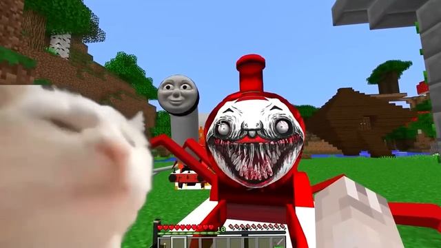 ESCAPE from THOMAS THE TANK ENGINE.EXE and FRIENDS CHOO CHOO CHARLES & TAYO THE BUS in Minecraft ! смотреть онлайн