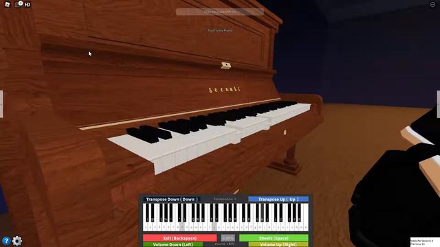 Megalovania On Roblox Piano (Requested By @MrBlueGuy) смотреть онлайн