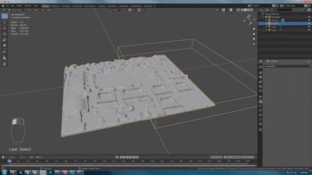 Split an STL model in Blender 2.9 смотреть онлайн
