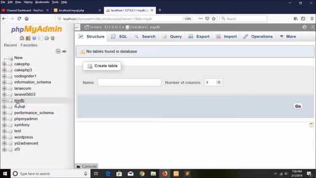 Mysql create table Part-03 | How to create table in database | mysql смотреть онлайн