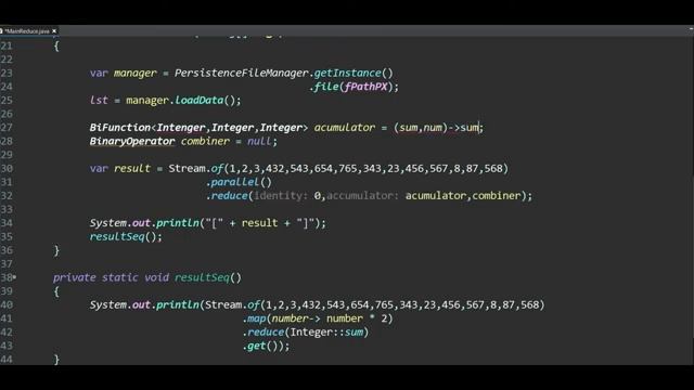 Programación FUNCIONAL en JAVA | Reducción de los elementos de un Stream | operación REDUCE смотреть онлайн