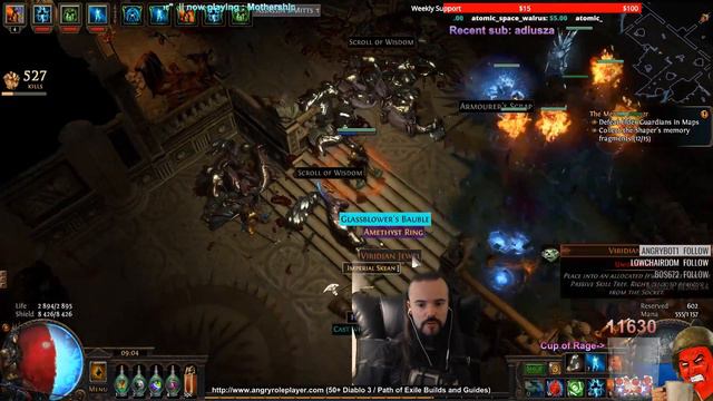 PALACE T14 MAP Vs. GOLEMENTALIST (Flame Golems Elementalist) Build For Path Of Exile 3.3/3.2