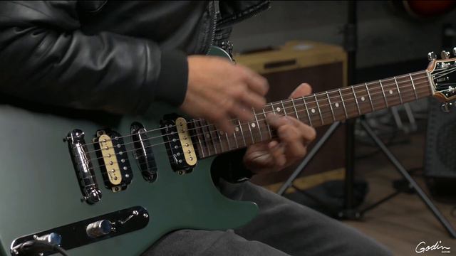 Godin Radium Matte Green featuring Rad Crasto смотреть онлайн