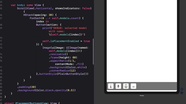 The Ultimate SwiftUI + RealityKit Tutorial // Pick and Place Multiple 3D Models смотреть онлайн