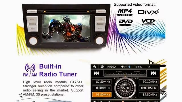 Introducing the new 8"Suzuki Swift Car GPS DVD Player смотреть онлайн