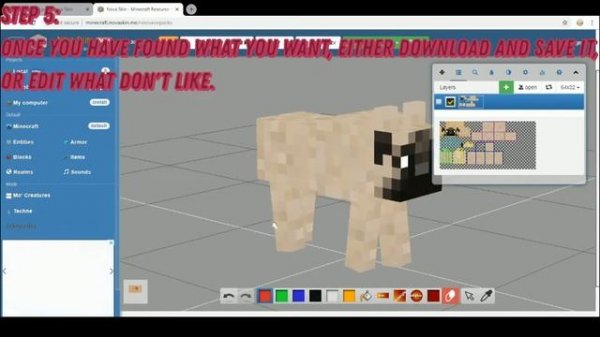 Minecraft | How to add custom mob textures using Custom NPCs