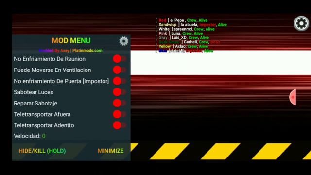 COMO HACKEAR AMONG US/MOD MENU смотреть онлайн