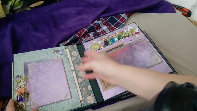 Скрапбукинг. Альбом для девушки, увлеченной химией. смотреть онлайн