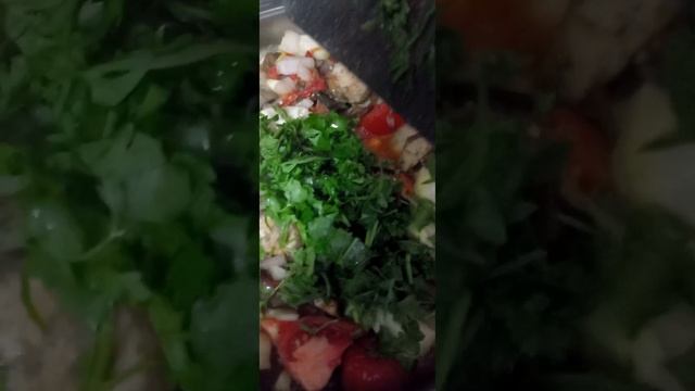 тушёные баклажаны