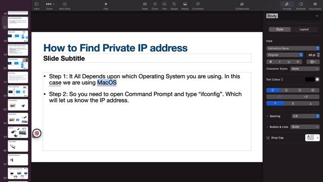 How to find Private IP Address in Mac OS or Linux смотреть онлайн