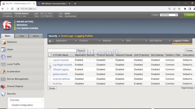 Configuring F5 ASM to send Logs to QRadar SIEM | F5 ASM Logging Profile | Lab Demo смотреть онлайн