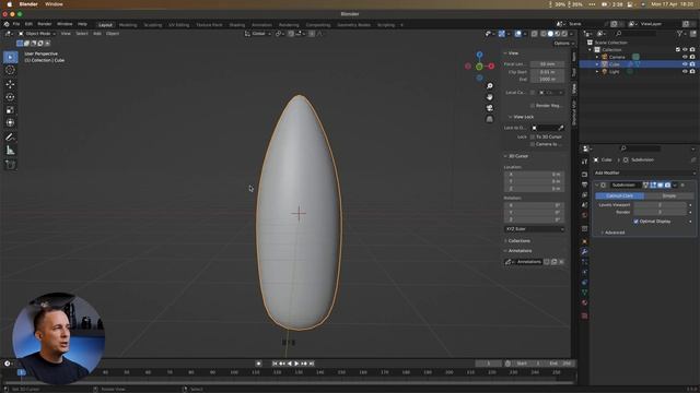 Blender Beginner Tutorial - Part 2 (Modeling Rocket) смотреть онлайн