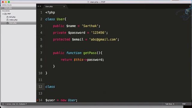 OOP PHP | Access Modifiers #7 смотреть онлайн