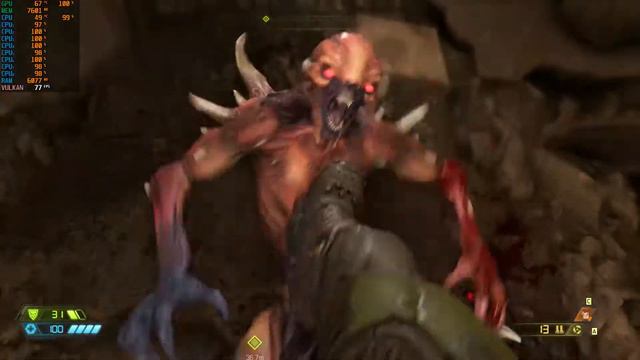 DOOM Eternal fx 8350; rx570 8gb смотреть онлайн