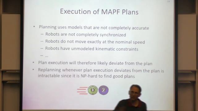 RI Seminar Sven Koenig Progress on Multi Robot Path Finding смотреть онлайн