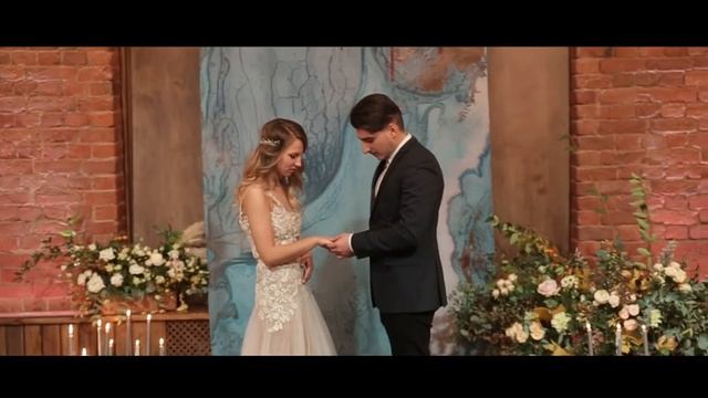 Красивая свадьба Насти и Ираклия в осеннем Петербурге смотреть онлайн