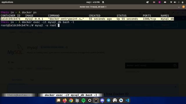 Belajar Docker - Menghubungkan Container MySQL Server dan PHPMyAdmin смотреть онлайн