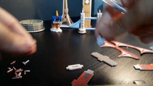 3D пазл Мост Золотые Ворота собираем и шуршим ASMR