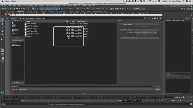 File types .ma or .mb and removing unknown nodes in Maya смотреть онлайн