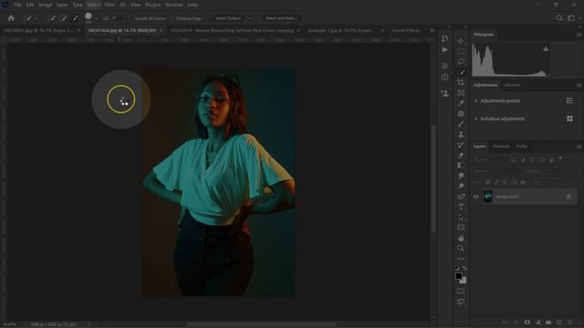 How to Add Snoot Effects to Backdrops in Photoshop from Scratch смотреть онлайн
