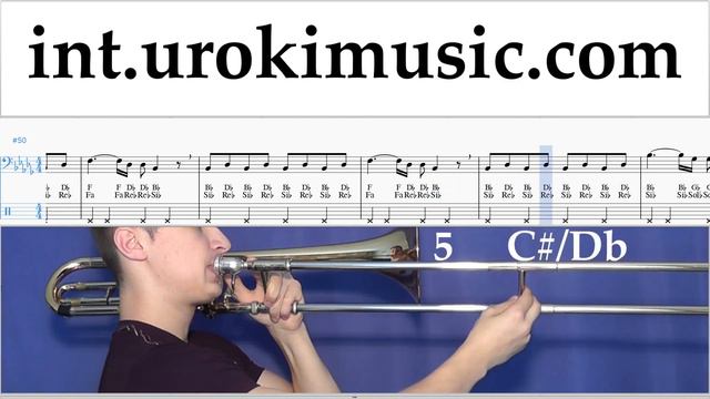 How to Play Trombone Ariana Grande - NASA Tabs um-a-n352 смотреть онлайн