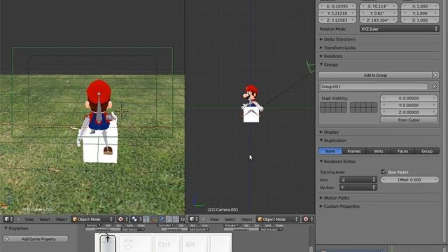 Tutorial 9: Camera setup. Blender Game Engine. смотреть онлайн