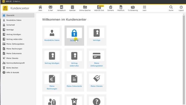 Instructions for logging in, checking mail and changing Mail Web.de password смотреть онлайн