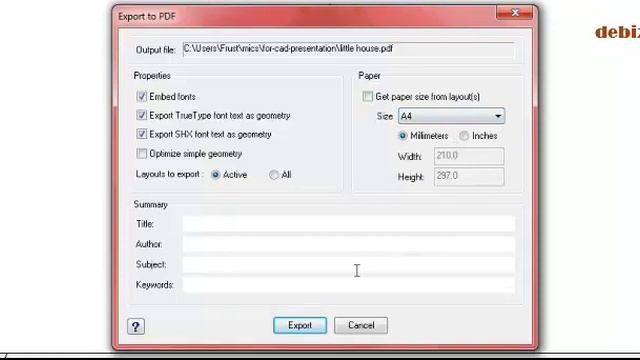 progeCAD: Export DWG to PDF (Quick Method) смотреть онлайн