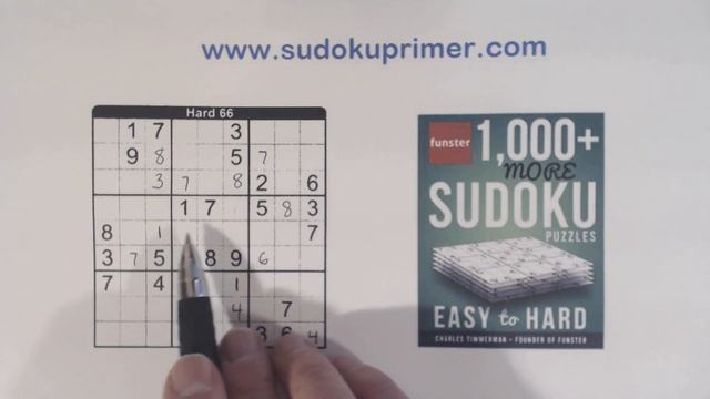 Sudoku Primer 293 - Solving A Timmerman Hard Puzzle смотреть онлайн