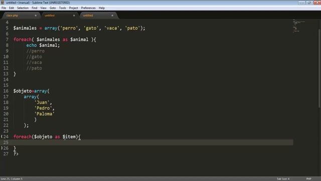 Clase PHP : Bucles / For /While /Foreach смотреть онлайн