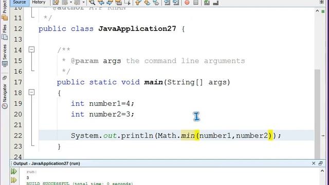 JAVA PROGRAMMING TUTORIAL 11 JAVA MATH CLASS FUNCTION смотреть онлайн