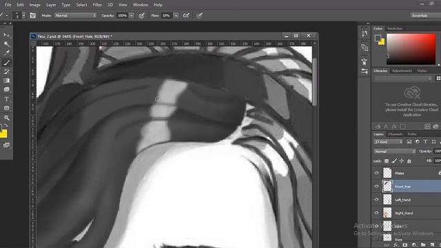 Digital Painting | Photoshop | Timelapse смотреть онлайн