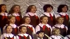 Песенка про жирафа. Исполняет Большой детский хор