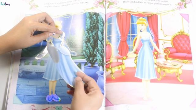 Princess glamorous dress up. Sticker activity book смотреть онлайн