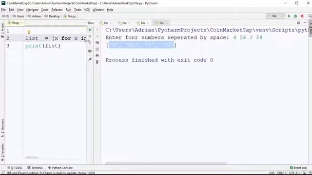 #30 Multiple input values | Input | Python Tutorial for Beginners смотреть онлайн