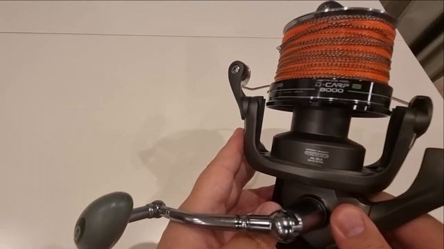 Обзор карповой катушки Carp Pro D-carp 8000sd
