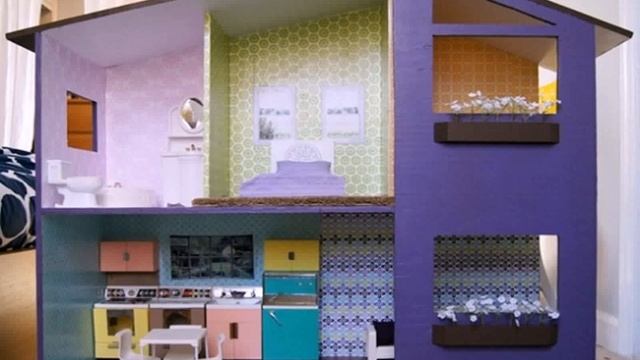 мебель для кукол из картона своими руками смотреть онлайн