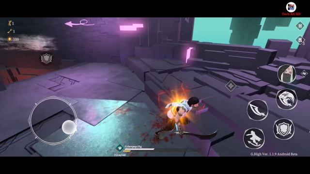 CYBERPOP Mobile (Game Like Prince of Persia) Action Mobile Game (ANDROID/IOS) - GAMEPLAY [DOWNLOAD] смотреть онлайн
