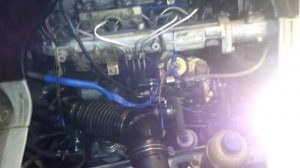 Запуск дизеля wl-t (подсос воздуха устранен)