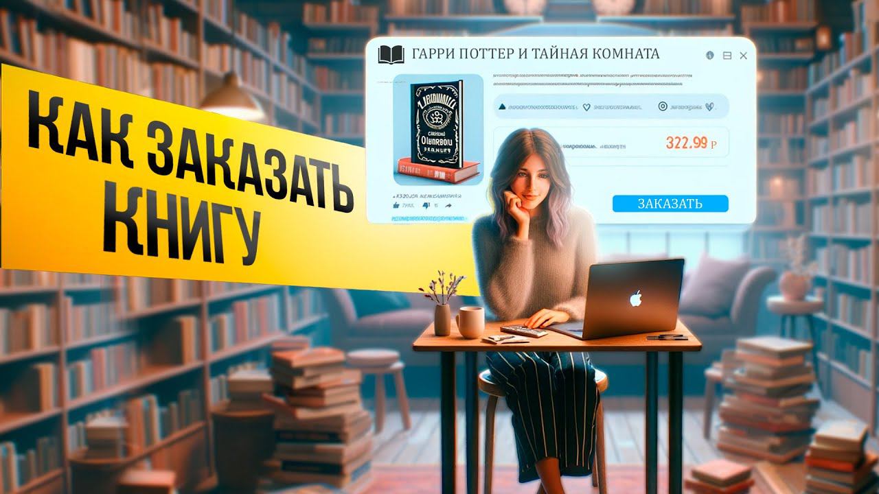 Как заказать книги онлайн?