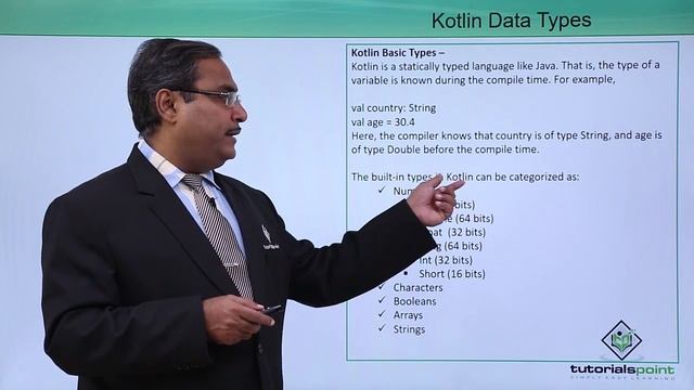 Kotlin - Data Types смотреть онлайн