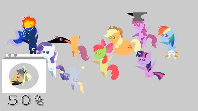 My little pony dumb ways to die BUT EVERY DUMB WAYS TO DIE IT'S GOING 5% FASTER @ChickenCake смотреть онлайн