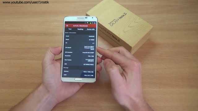 Китайский Samsung GALAXY Note 3 Видео обзор смотреть онлайн