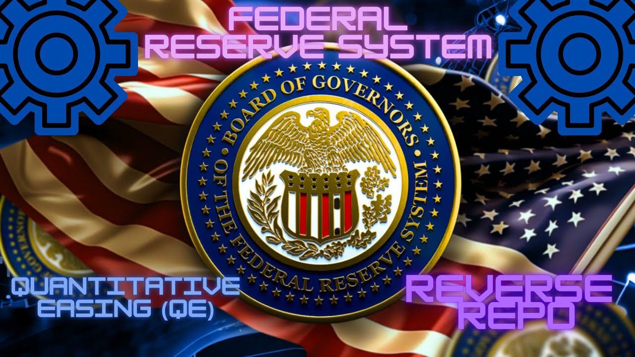 Секрет Обратного репо ФРС . Reverse Repo , Quantitative Easing QE  , Quantitative Tapering QT , FRS