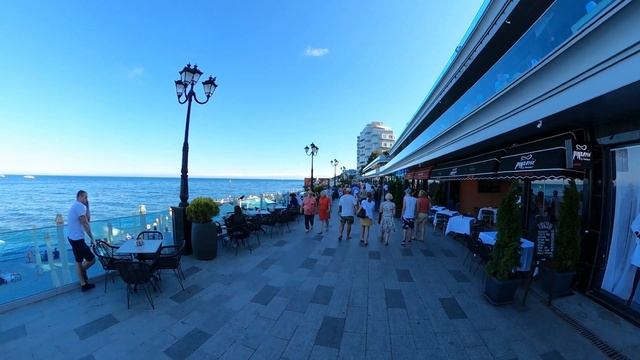 Ялта. Приморский пляж и набережная смотреть онлайн