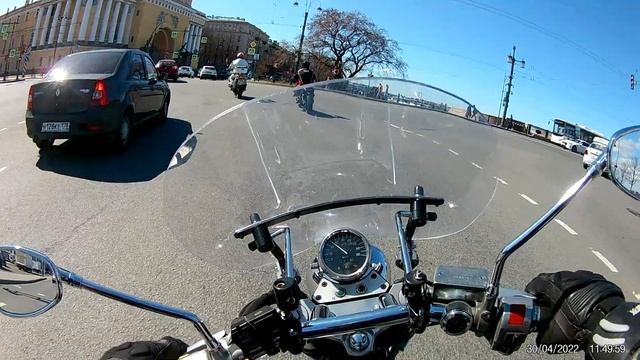 Открытие мото сезона 2022 спб, Сузуки Десперадо 400 смотреть онлайн